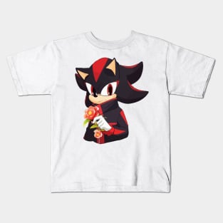 sonic black Kids T-Shirt